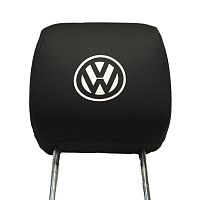 Чехлы на подголовник черные Volkswagen