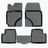 Ковры резиновые для Toyota Corolla (2002-2007)/Toyota Matrix (2003-)/ Pontiac Vibe (2003-)