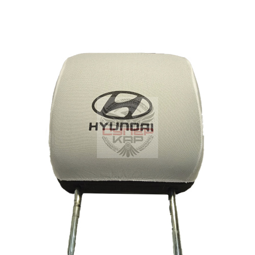 Чехлы на подголовник белые Hyundai